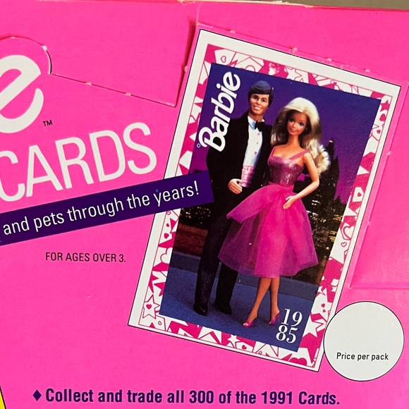 Mattel Barbie Trading Cards Sets & 20 Packs “Ten Cards” Plus Puzzle Pieces. - Picture 4 of 13